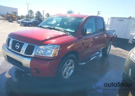 2005 Nissan Titan Se from USA, damaged, VIN 1N6BA07A05N572097